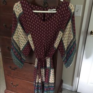 Bohemian handkerchief style dress